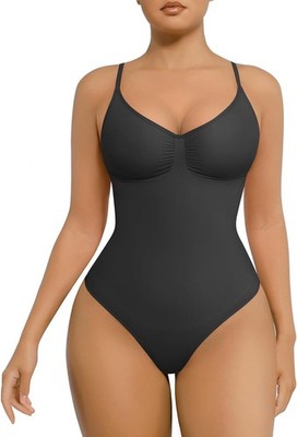 FeelinGirl Shapewear Bodysuit for Women Tummy Control Seamless Sculpting Snatch