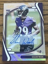 2021 Panini Absolute Signature Rookies Spectrum #145 Shaun Wade Auto #/199