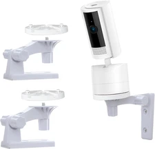 Camera Mount Compatible with Ring Pan-Tilt Indoor Cam(2024 Release), 180°Adjusta