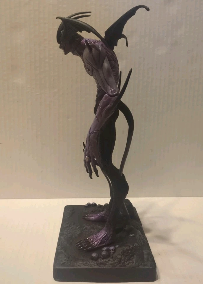 "Figura púrpura de Amon Apocalipsis de Devilman 10"" Fewture Yasushi Nirasawa con soporte" Foto 3 de 3