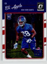 Eli Apple 2016 Donruss Optic 133 New York Giants Rookie