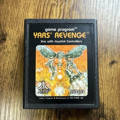 Yars Revenge CX 2655 Atari 2600 Vintage Video Game Cartridge Only
