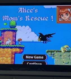 Alice&rsquo;s Mom&rsquo;s Rescue Atari Jaguar Complete In Box with Manual & Hard Case