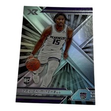 2021-22 Panini Chronicles XR Davion Mitchell Rookie Card 387 Sacramento Kings. rookie card picture