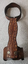 Custom Horse Saddle Leather Horn Frog