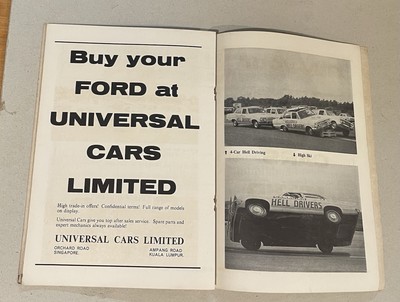 1966 Singapore magazine Canadian Hell Drivers performed stunt 1966 Singapore magazine Canadian Hell Drivers performed stunt