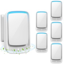 6Pack Air Ionizers for Home Dust Mites,Air Purifier Plug In - Quiet Operation...