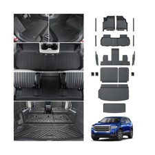 Floor Mats Cargo Liner for 2024 2025 2026 GMC Acadia Only 7 Seats All Weathe...