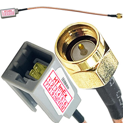 Auto KFZ Adapter GT5 (M) Stecker auf SMA (M) Kabel für Kenwood DNX7220, DNX7320
