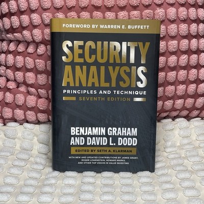New: SECURITY ANALYSIS by Benjamin Graham 7TH INTL ED
