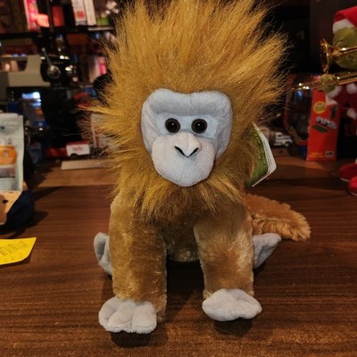 NEW W/ Tags 12'' Golden Lion Tamarin Plush Fiesta HTF