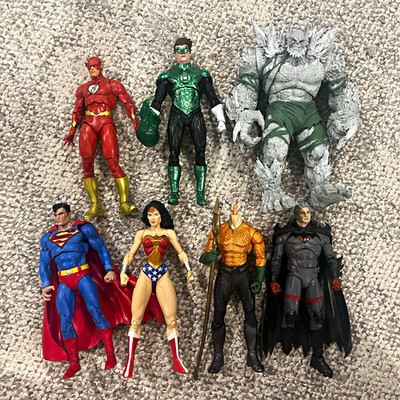 McFarlane DC Multiverse Fodder Lot Superman Wonder Woman Flash Green Lantern ETC
