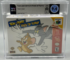 Tom and Jerry in Fists of Furry Nintendo 64 N64 Sealed New WATA 9.4 A+ Graded