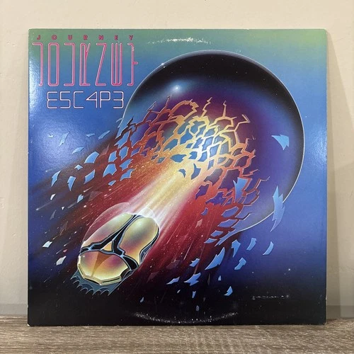 JOURNEY ESCAPE Vinyl LP Record Columbia 1981 VG Don’t Stop Believing Open Arms +