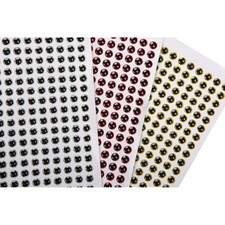 Pack of 500 Fishing Lure Eye Stickers for Crafting and Upgrading Baits