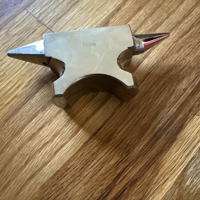 QUALITY MINI HORN ANVIL WITH DOUBLE HORN JEWELRY MAKING REPAIR MIRROR FINISH.