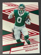 2025 Panini Revolution - Braelon Allen #174 - Red Cosmo - NY Jets