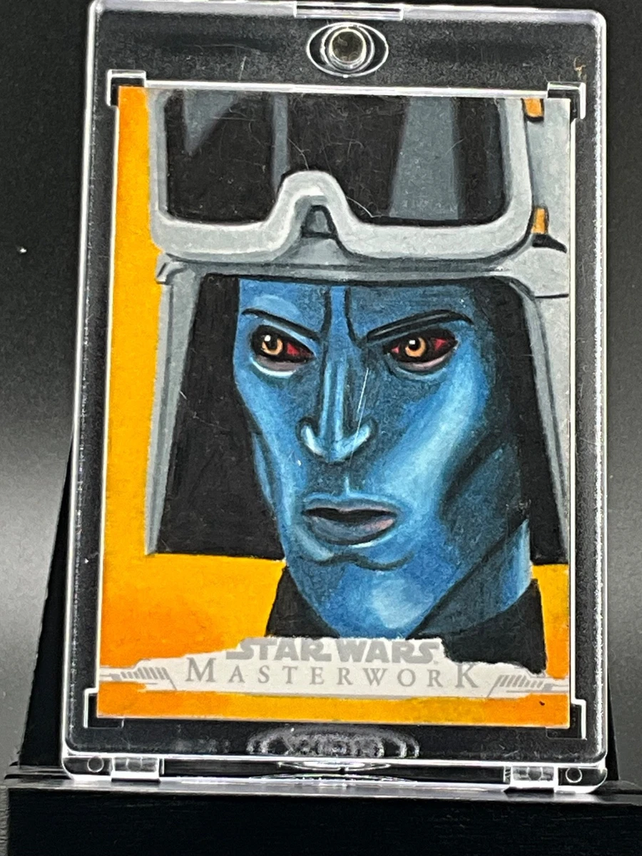2017Topps Star Wars Masterwork テムエラ・モリソン Коллекционные карточки Star Wars Topps Star Wars Masterwork