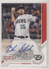 2017 Topps Salute Series 1 Rookie Red 25/25 Braden Shipley #TSA-BS Auto n1u