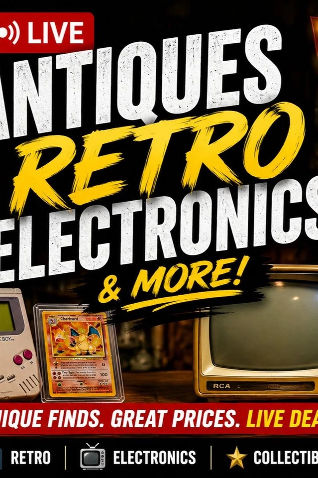 Random Sale! Antiques, Electronicts, Retro, and More!