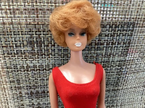 Vintage 1960's Mattel Bubble Cut Redhead Doll