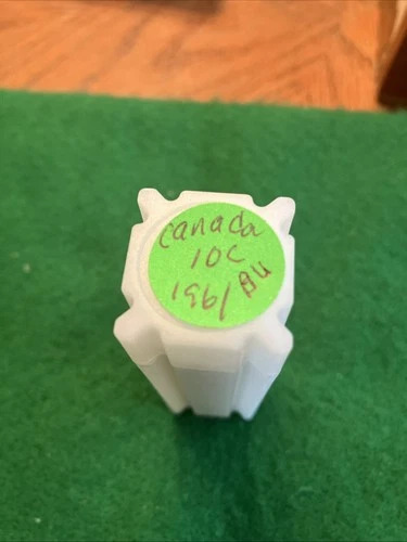 Canada 1961 Silver Dime Roll Of 50 BU