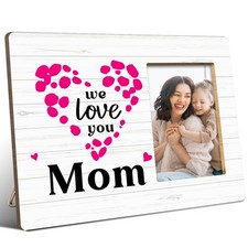 Mother Wood Picture Frame Love You Gifts Mom Mommy Mothers Day Birthday Gift