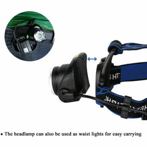 300 Yards Green LED Hunting Headlamp Head Light Torch Coyote Hog Night Vision