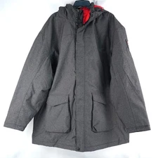 OOBE Teamstyle Chick-Fil-A Hooded Jacket In Gray And Red - Men's Size 4XL