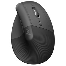 Logitech Lift Vertical Ergonomic Mouse Graphite Lift 910-006466