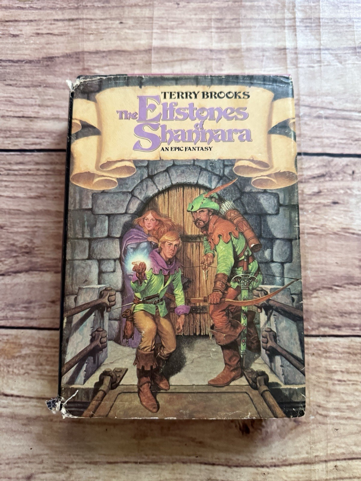 Terry Brooks The Elfstones of Shannara 1982 Del Rey Club Edition HC DJ Fantasy