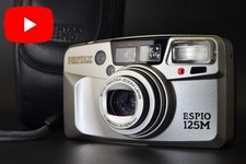  1-Yr Warranty Pentax Espio 125M Point  Shoot 35mm Film Compact Camera JAPAN