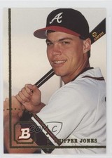 1994 Bowman Chipper Jones #489 HOF 13v5