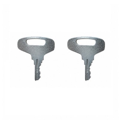 2 Heavy Equipment Ignition Keys Fits Allmand, Fits Broce, Fits GEHL, Fits Kubota