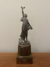 1929 WB Weidlich Brothers Basketball Victory Trophy Silverplate