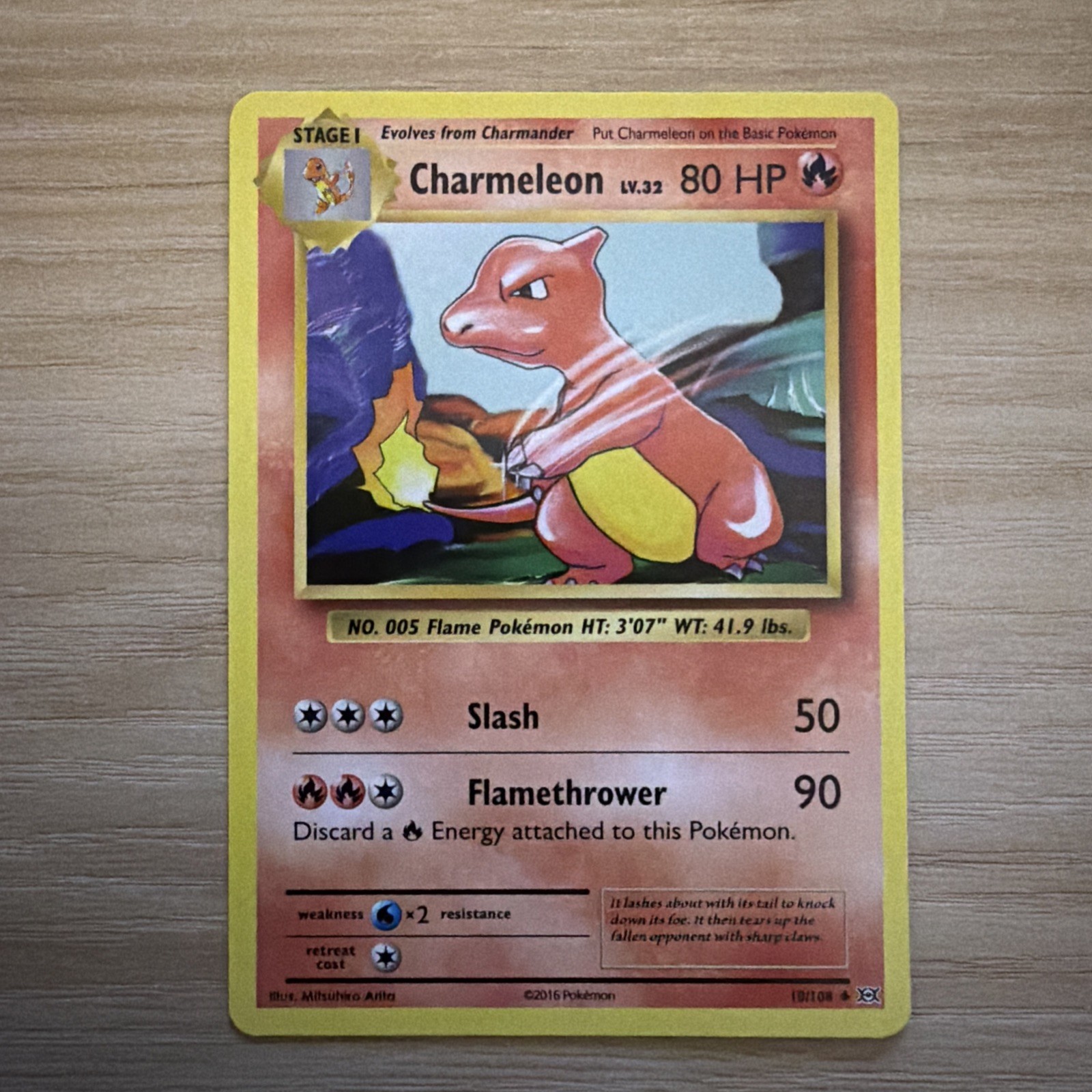 Charmeleon (Uncommon) XY - Evolutions 10/108 NM