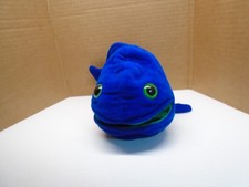 VINTAGE FOLKTAILS FOLKMANIS TADPOLE TO FROG REVERSIBLE BLUE GREEN PUPPET PLUSH