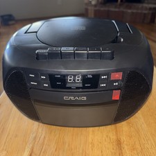 Craig Tabletop Cd Player Cassette Player Radio Working Condition Less Cord