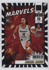 2025 Panini Donruss WNBA Net Marvels Aziaha James #18 Rookie RC 1q03