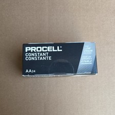 24 AA Duracell Procell Constant Alkaline Batteries PC1500 LR6 New