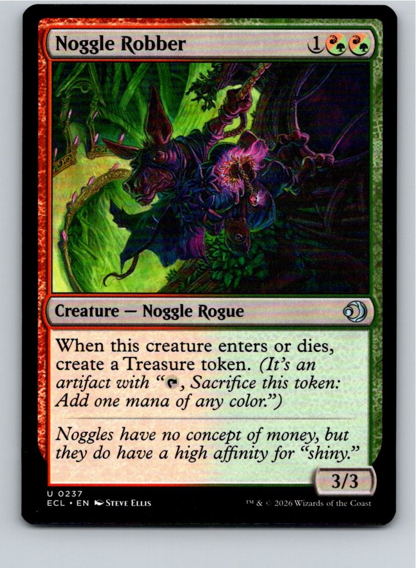 Magic the Gathering Noggle Robber Lorwyn Eclipsed MTG Free Shipping!