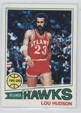 1977-78 Topps White Back Lou Hudson #85 HOF 1c4