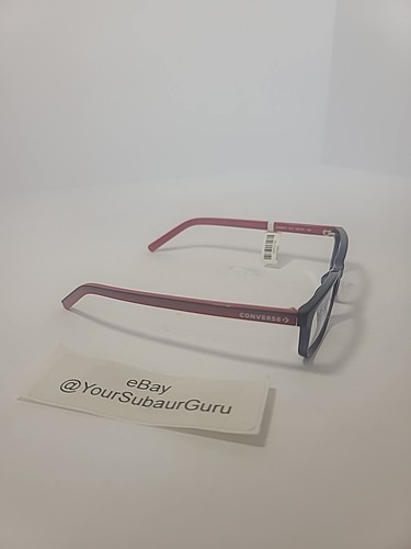 LUNETTES DE VUE NEUVES CONVERSE CV 5061Y 411 ROUGE MARINE MONTURES AUTHENTIQUES 48-16 - Photo 2/7