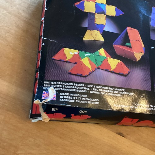 Polydron Construction Set Boxed Complete With 75 Pieces - Picture 4 of 7