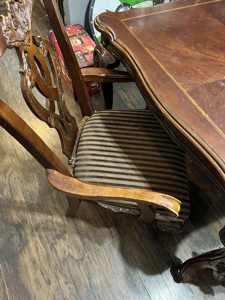 Mesa de madera maciza Foto 3 de 4