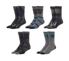 Marvel Comics Black Panther 5 Pair Casual Crew Socks