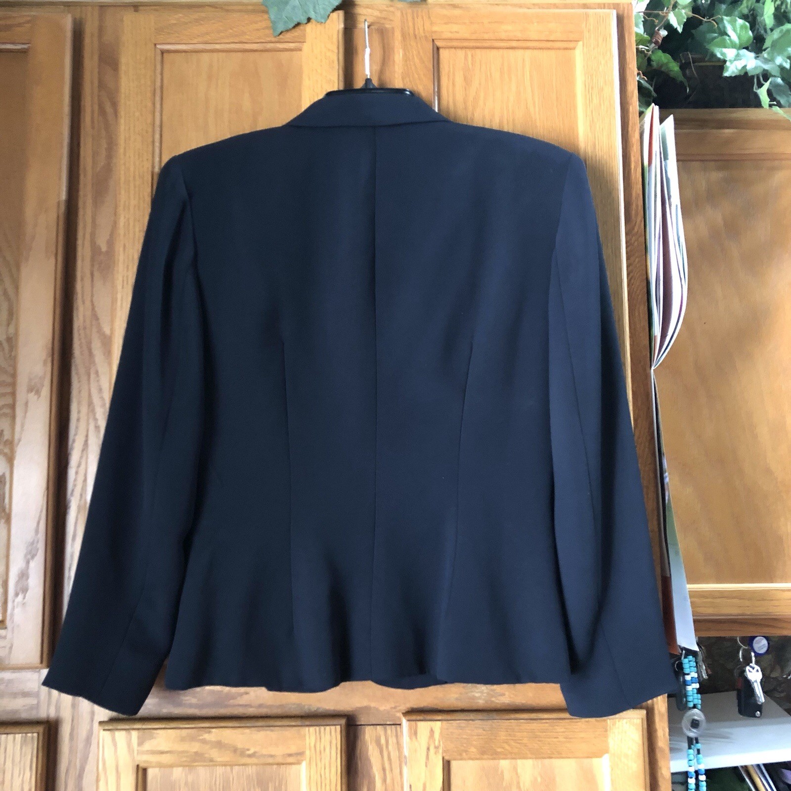 KENAR STUDIO Collared 3 Button Blazer Jacket Blac… - image 8