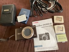 Canon Powershot SX200 IS Digitalkamera mit Ex...