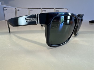 VonZipper Lomax Sunglasses OS - Black Steel/green Gray Lens #1088