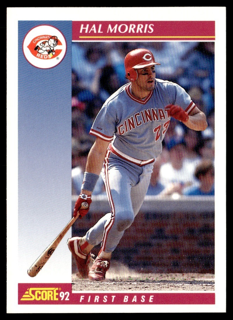1992 Score Hal Morris Cincinnati Reds #125
